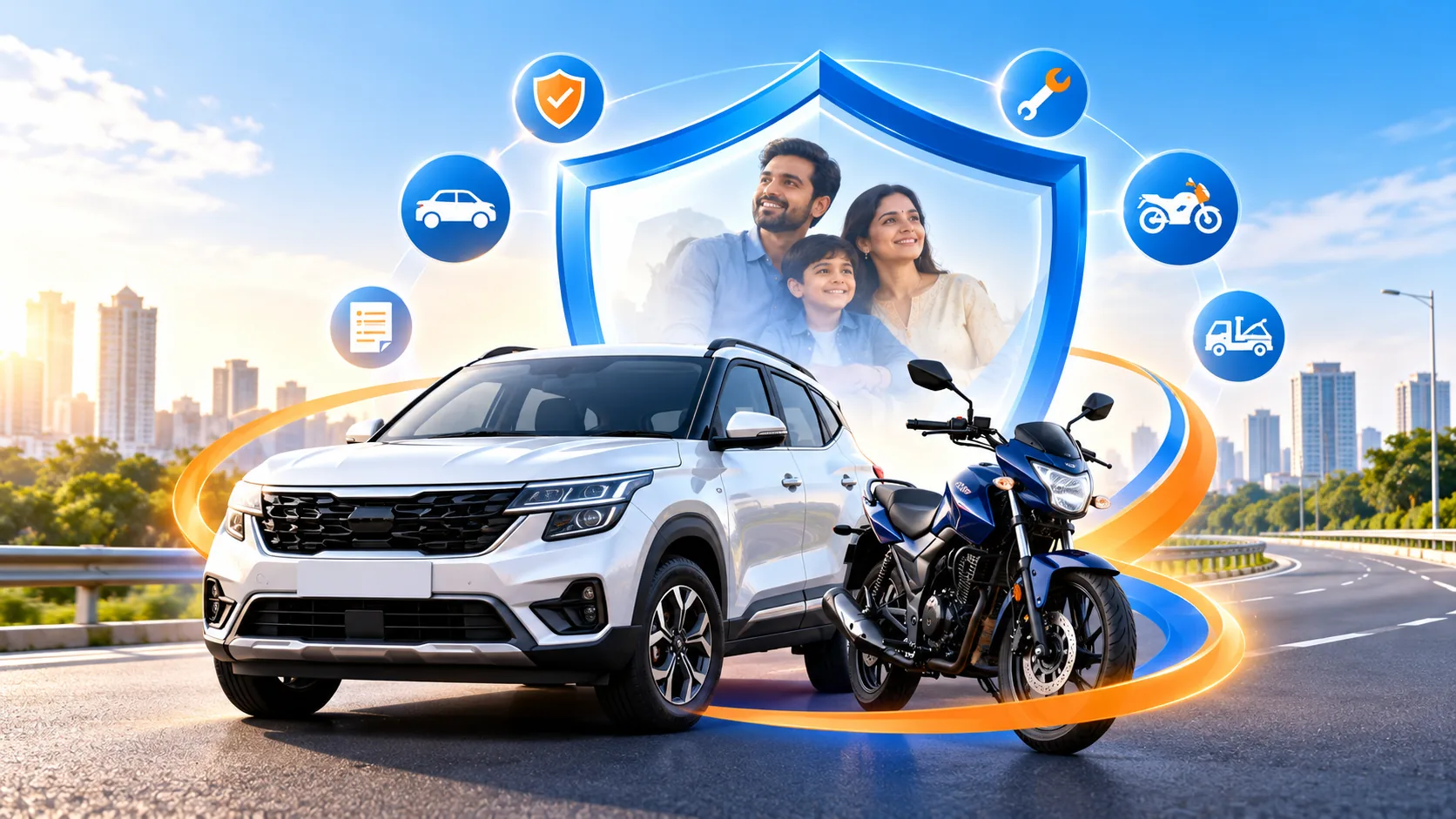 Car and bike motor insurance assistance