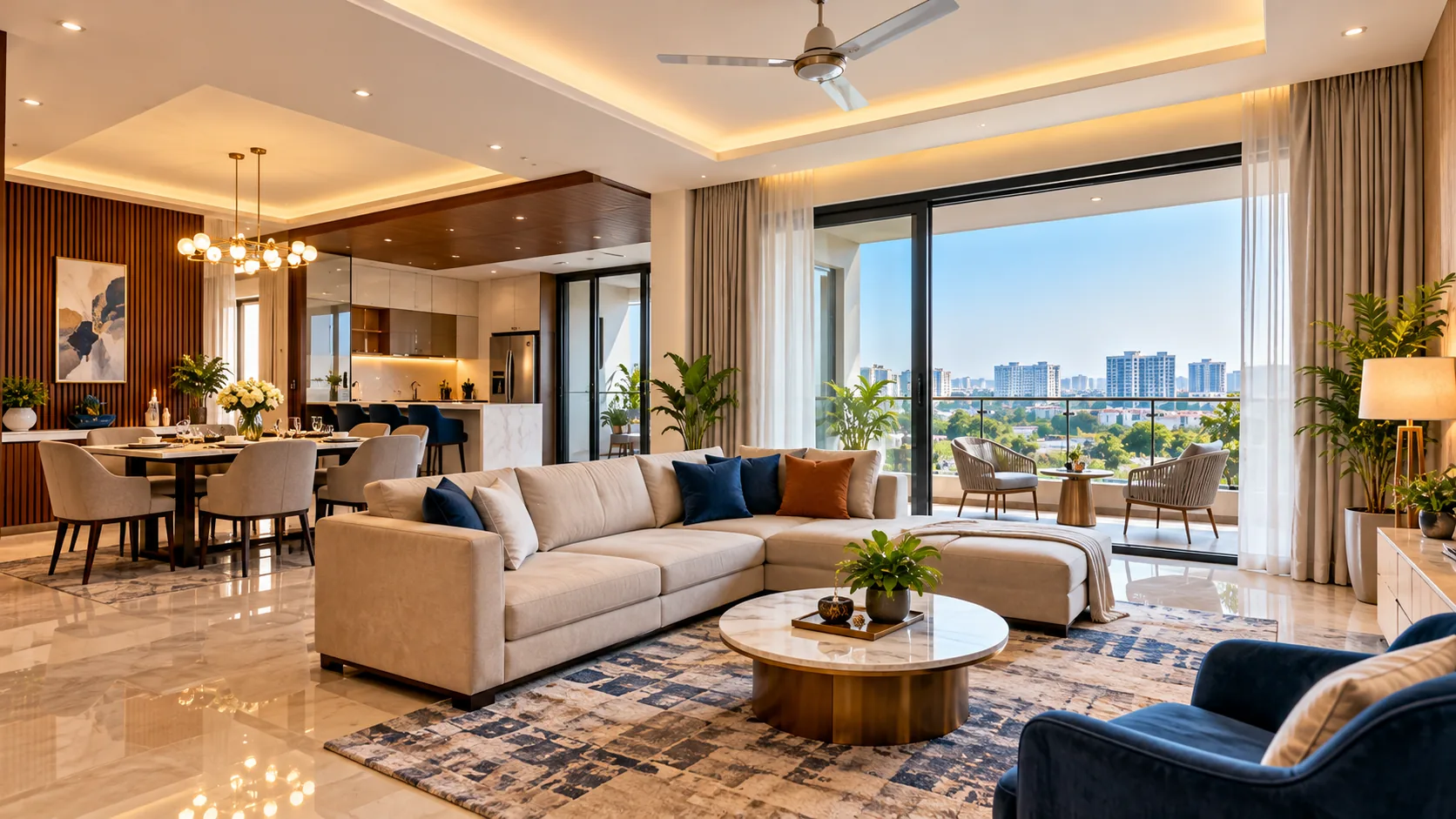 Modern property interior
